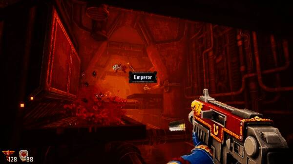 玩家角色持枪对敌射击，屏幕下方显示实时打字输入条