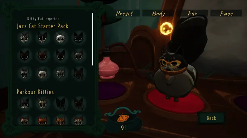 游戏中多个小游戏场景截图，包括毛线争夺战、猫爬架争夺战等