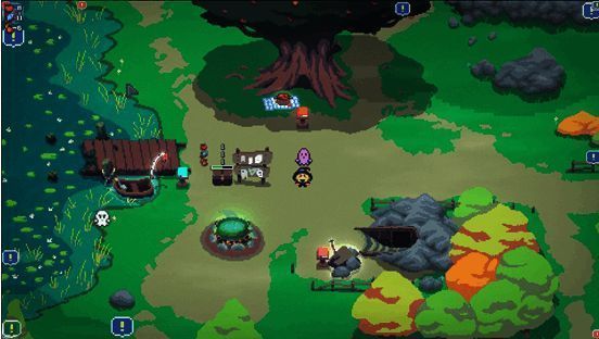 游戏内界面展示，多个小游戏选项排列整齐，界面设计清新可爱