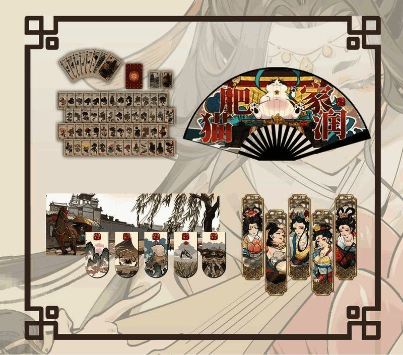 摩点众筹页面截图，展示部分限定周边实物图与支持档位说明