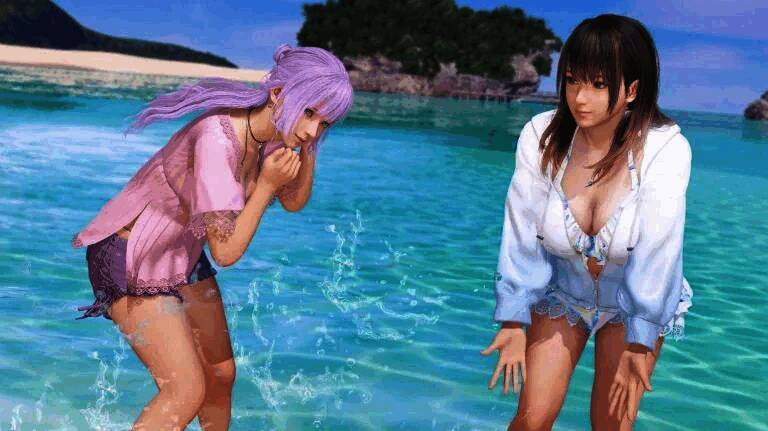 《维纳斯璀璨假期：死或生Xtreme》角色建模展示，细腻表情与肢体动作展现3D动态追踪技术