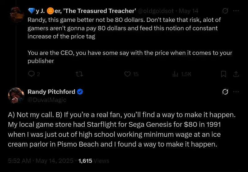 Gearbox CEO Randy Pitchford公开演讲画面，表情严肃