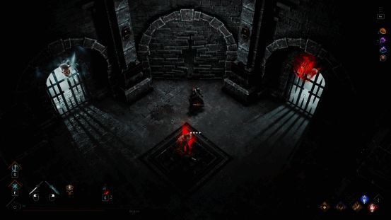 角色技能选择界面，展示多种光环与魂技搭配选项