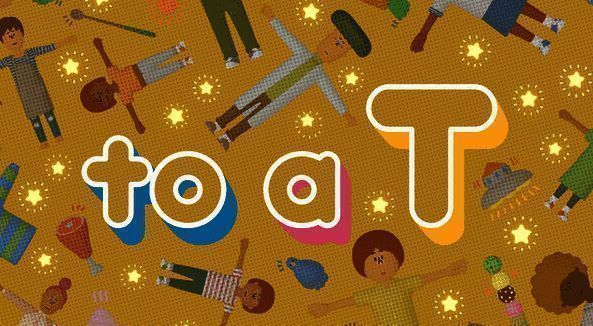 游戏画面展示主角与小狗在色彩缤纷的小镇街道上行走，建筑风格独特