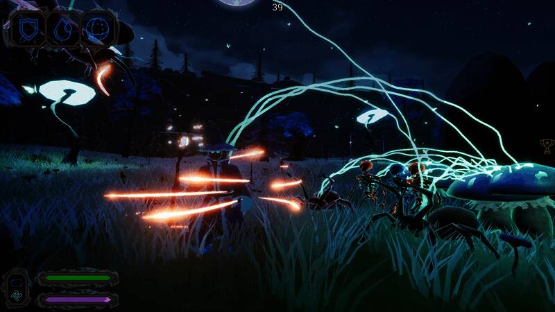 团队合作模式下法师联手对抗怪物群的画面