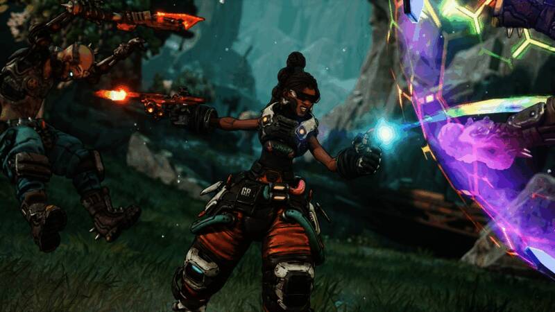 《无主之地4》最新角色截图，四位秘藏猎人各具特色