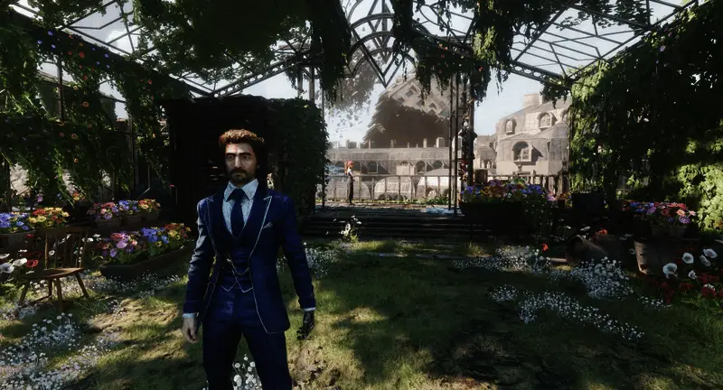 角色面部光影变化细节图，体现皮肤光照反应的真实度