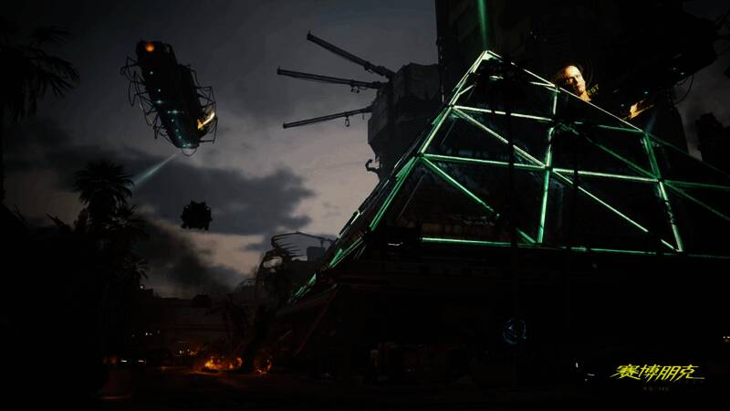 NS2版赛博朋克2077实机截图，展现夜之城繁华街景与细腻光影效果