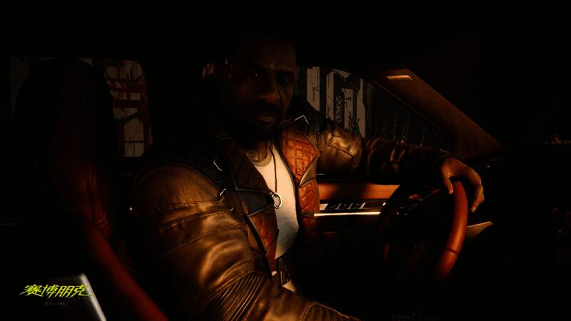 角色与NPC进行激烈对话，面部表情生动自然