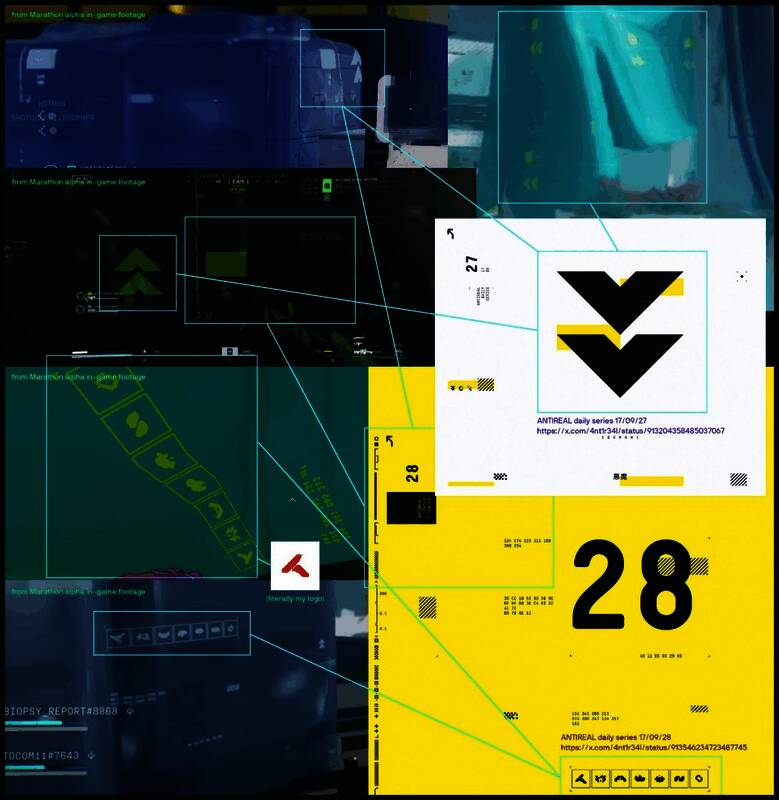 《马拉松》游戏内环境设计细节，部分元素被指与艺术家作品高度雷同