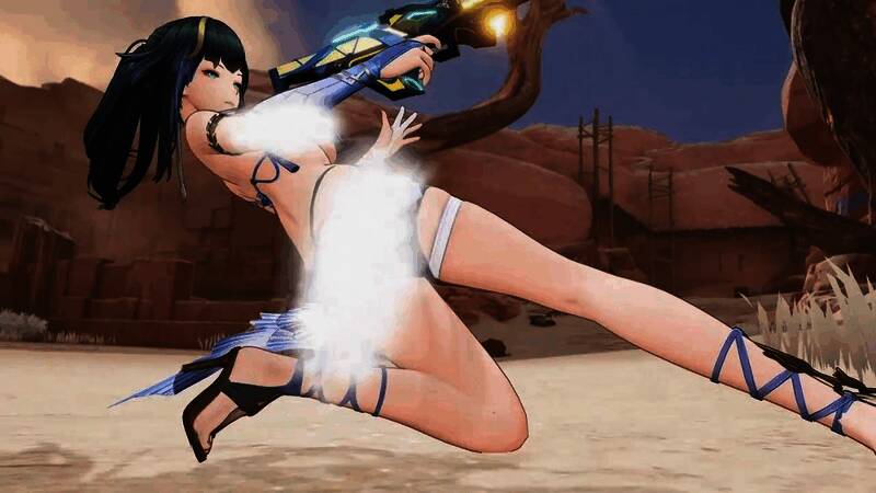 角色背靠掩体快速装弹，动作干练利落