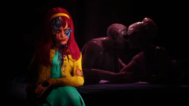 《犹大》概念图展示宇宙飞船内部场景，光影效果逼真