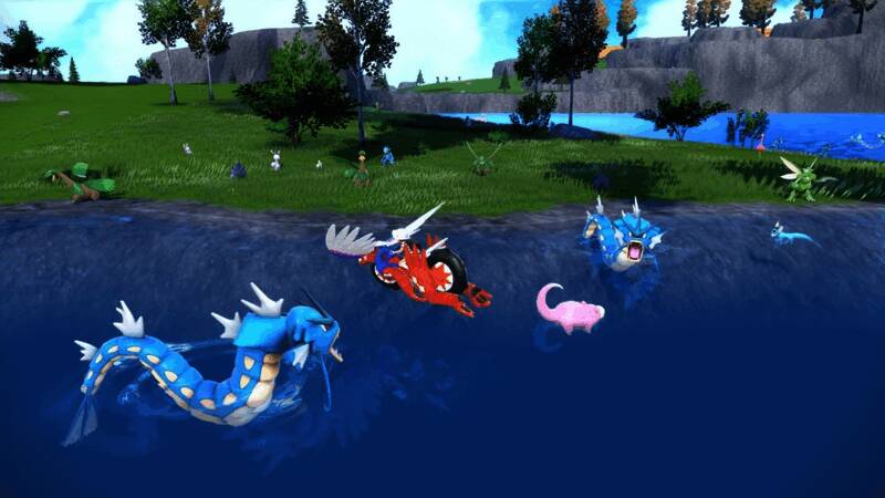 《宝可梦：朱紫》Switch2版4K高清截图，展示出细腻的角色模型与环境光影效果