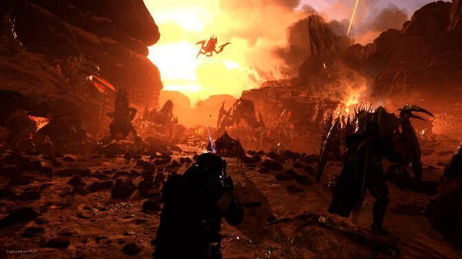 《绝地潜兵2》游戏界面展示战略空投支援操作界面