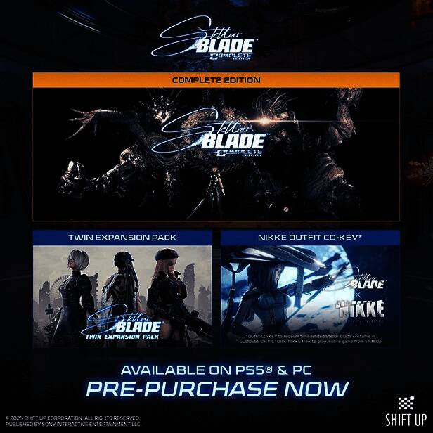 《星刃》角色换装界面展示，多款限定服装细节一览