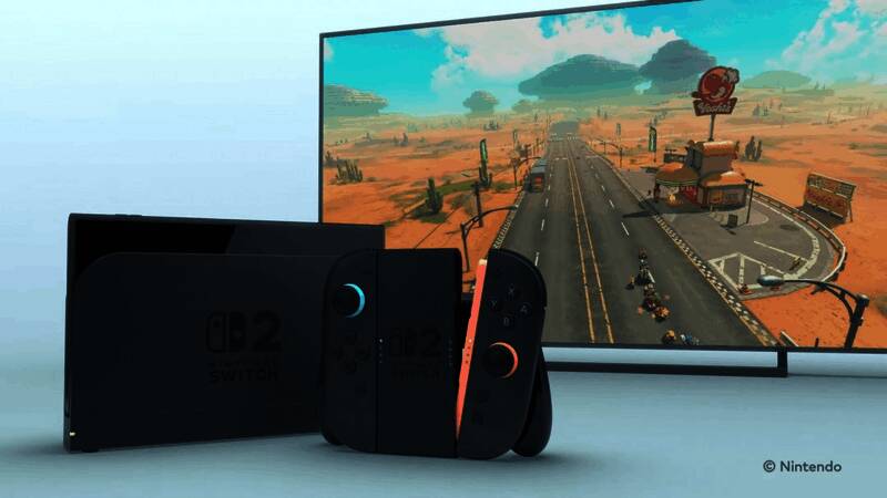 任天堂新一代主机Switch 2产品概念图展示