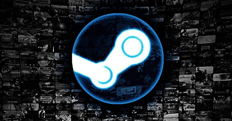 Steam平台登录界面局部特写，显示两步验证选项设置页面