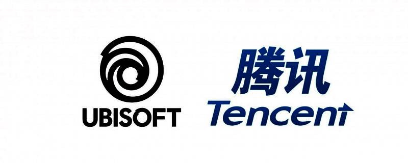 育碧与腾讯联合发布新公司战略，双方代表握手合影