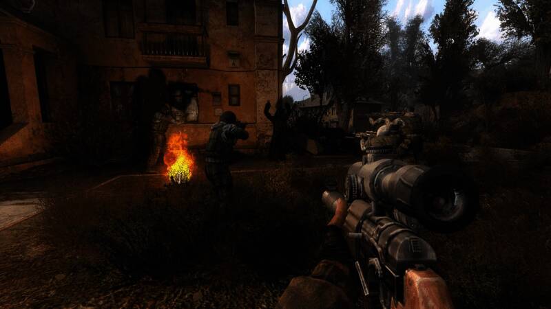 禁区风暴来临前的阴沉天际，营造紧张氛围