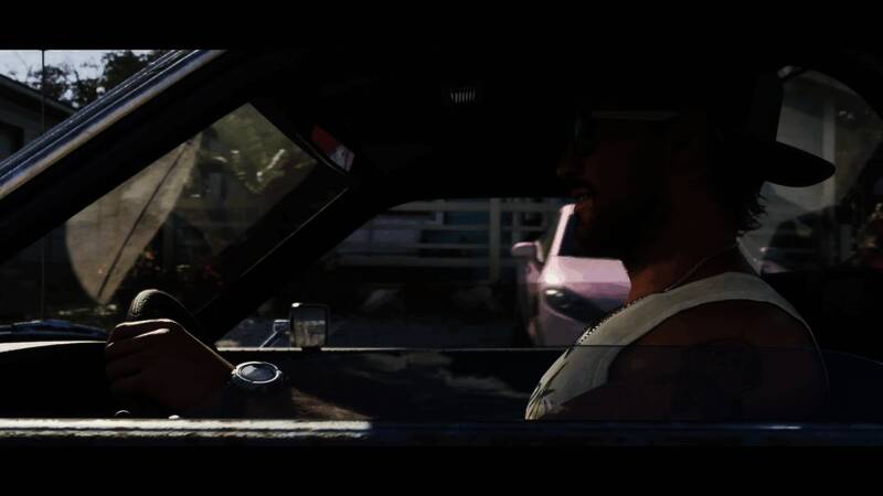 Rockstar Games工作室外观航拍图，灯火通明的工作环境暗示繁忙开发进度