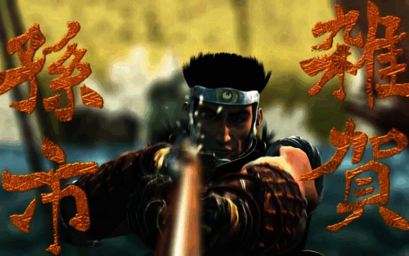 角色立绘与战斗特效结合，展现华丽动作场面