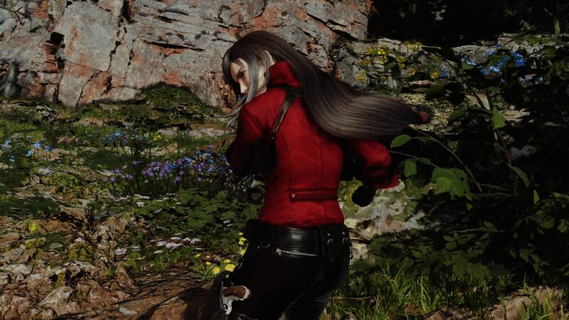 蒂法Mod动作捕捉图，战斗姿态尽显风采