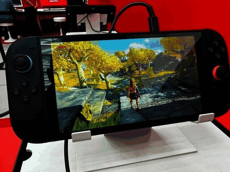 任天堂财报关键数据图表展示页面