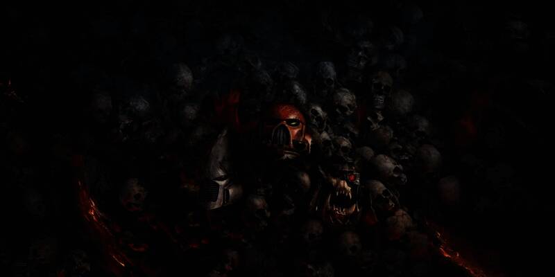 Emona管理合伙人Dominik Dolenec与同事参观战锤展览中心，背景为巨型沙盘模型