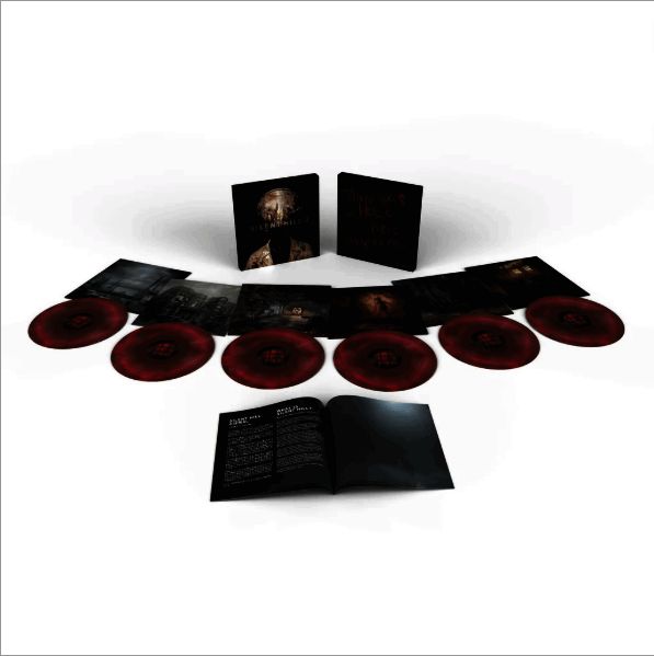 限量版黑胶唱片整体展示，附赠32页艺术画册