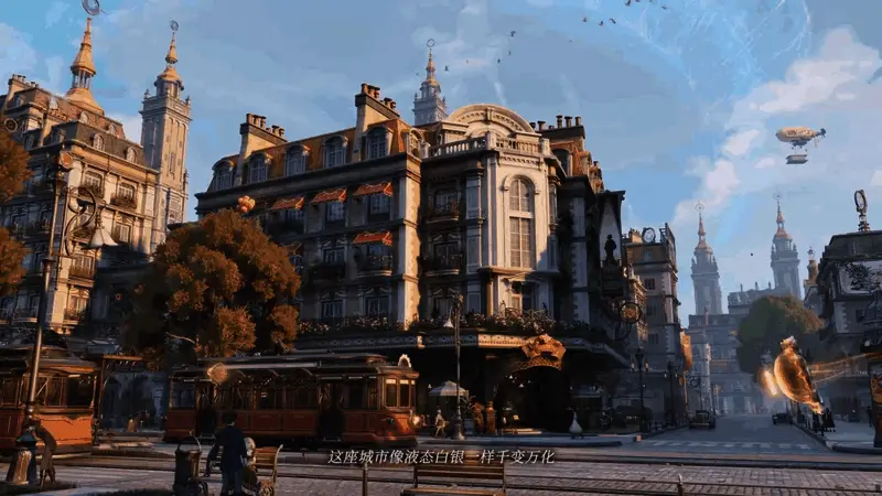 战斗场景截图，角色施展技能对抗敌人，特效华丽