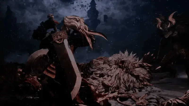 角色在任务界面选择不同挑战路线，界面清晰直观