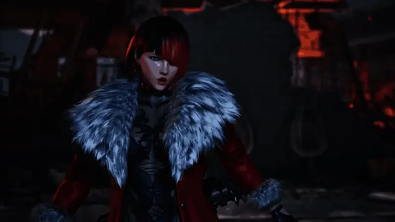 技能发动时全身发光特效细节展示