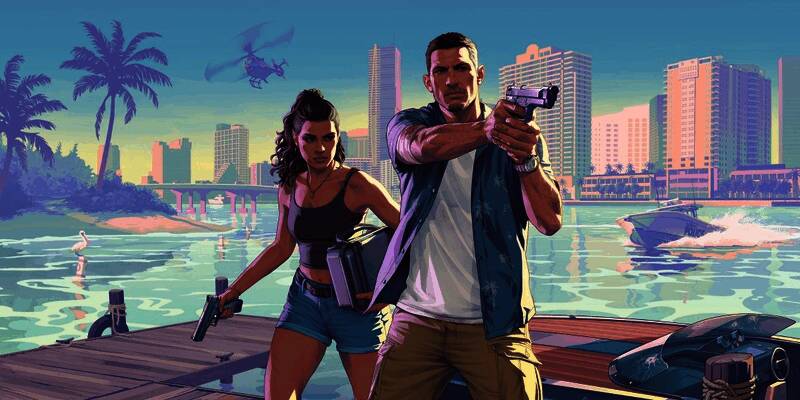 前R星艺术家David O'Reilly接受采访画面，背景为游戏开发场景