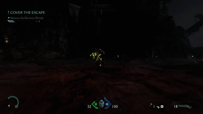 《毁灭战士：黑暗时代》实机战斗画面，角色与环境特效逼真细腻