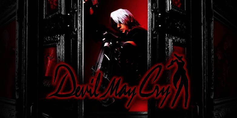 神谷英树担任第一代监督的动作游戏代表作《鬼泣》封面及角色形象