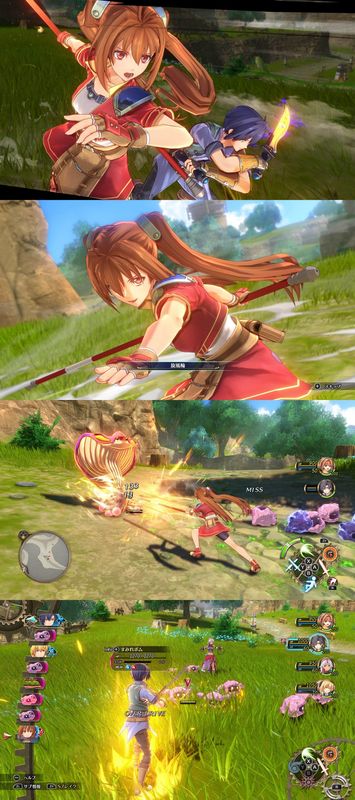 《空之轨迹 the 1st》菜单界面设计展示，UI布局简洁直观，符合现代玩家操作习惯