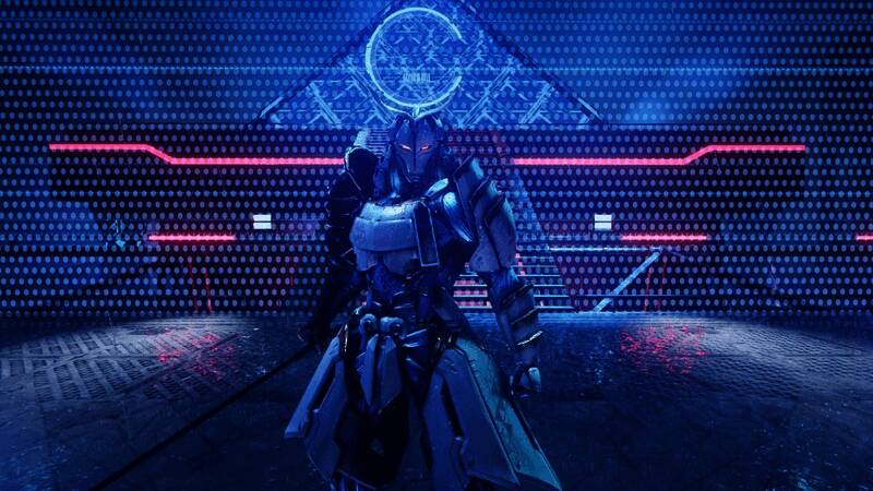 游戏角色展示，背景神秘，战斗场面激烈