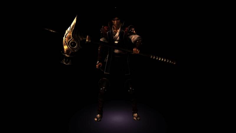 战斗场景特写，敌我双方激烈交锋