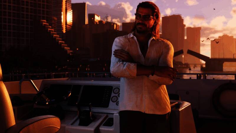 《GTA6》角色互动场景，情感线或成为叙事重点