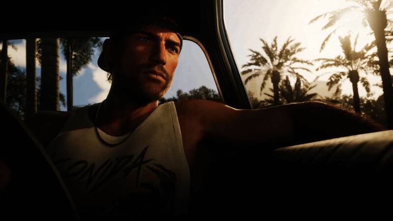 杰森与露西亚并肩作战，手持武器面对敌人