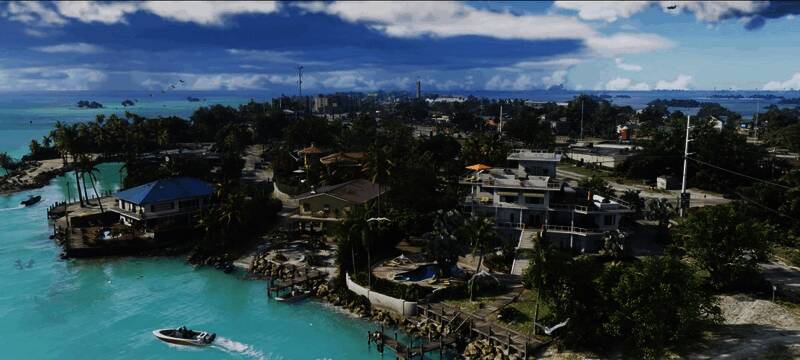 游戏地图全景截图，展现广阔地貌与城市布局