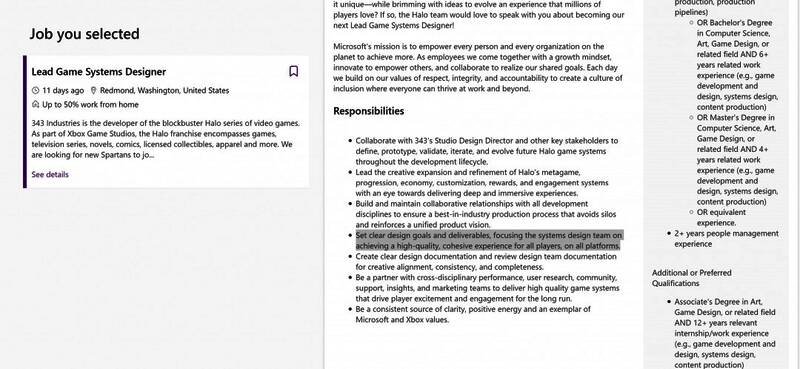 《光环》系列最新招聘信息截图，重点标红‘全平台’字样