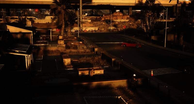 战斗场景展示，子弹时间效果明显，角色正在进行空中翻滚躲避