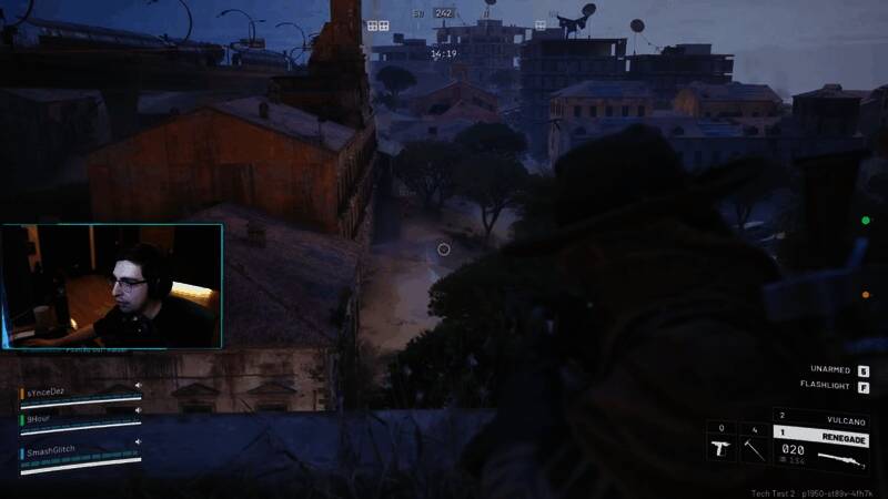 《Arc Raiders》场景十二：小队成员语音交流界面