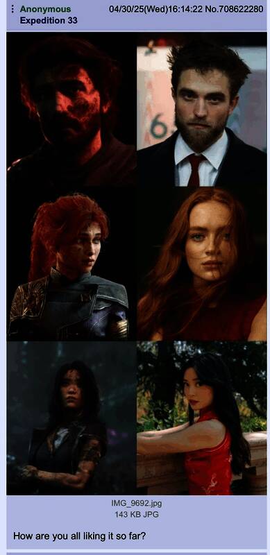 网友构想中的电影海报，两位演员站在奇幻光影背景前的形象