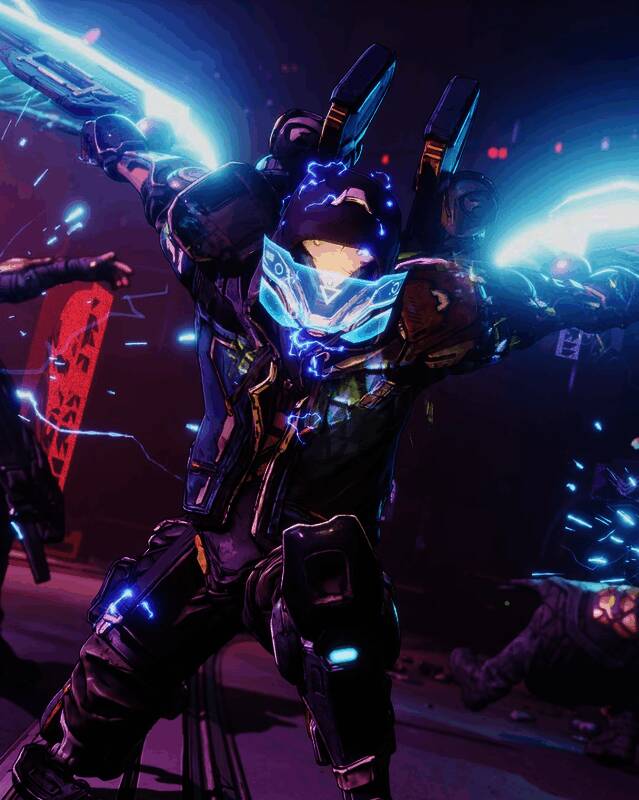 哈洛手持科技装备，笑容灿烂，背后是实验室场景