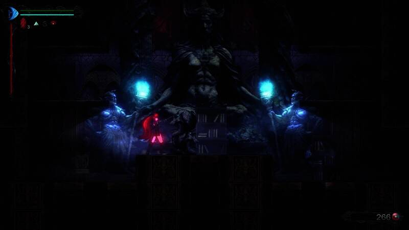 Ayana身着红色披风在月光下凝视远方的特写，展现出吸血鬼的神秘气质