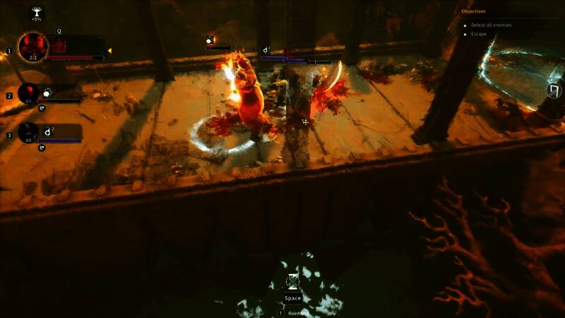 幻想生物召唤出火焰风暴，对敌方造成毁灭性打击