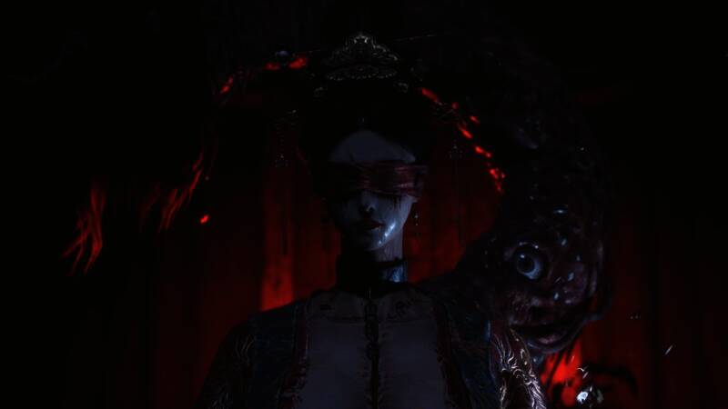 完美新娘Boss形象展示，身穿华丽婚纱，眼神冷峻而充满压迫感