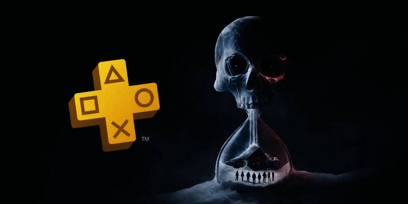 PlayStation商店页面截图显示《直到黎明》重制版被标记为PS+最新月度游戏